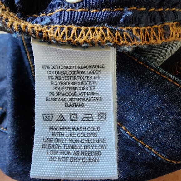 Free People Skinny Jeans Womens 30L 30x29 Mid Rise Distressed Stretch Blue - Picture 9 of 9